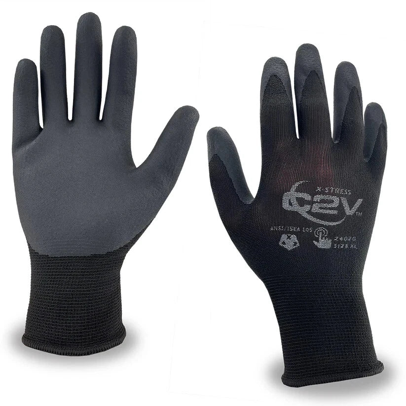 X-Stress Foam Nitrile Palm Coated work gloves - 12 pair