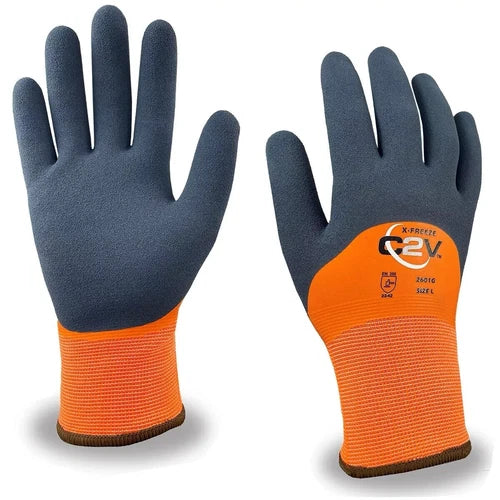 X-Freeze Thermal Latex Waterproof Winter Gloves Insulated Cut Resistant 12 pair
